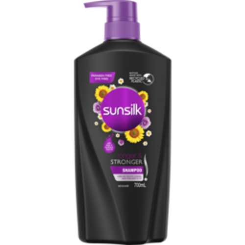 sunsilksunsilk shampoo longer & stronger700mL
