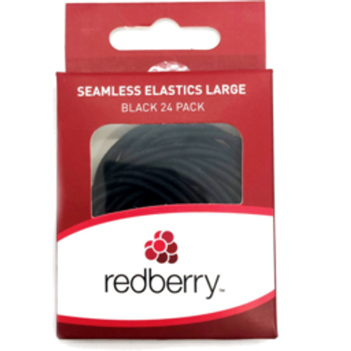 Redberry Seamless Elastics 24 Pack