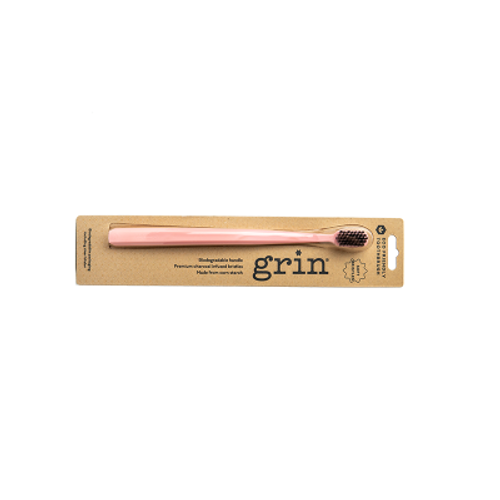 Grin Rose Pink Soft Bio Toothbrush