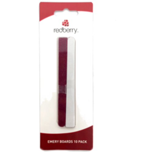 Redberry Emery Boards 10 Pack