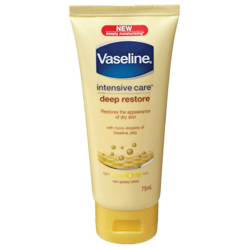 vaselinevaseline body lotion deep restore75mL