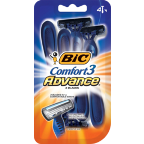 bic comfort 3bic comfort 3 disposable shavers advance4pack