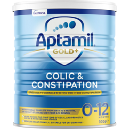Aptamil Formula Gold+ Colic & Constipation From Birth To 12 Months 900g