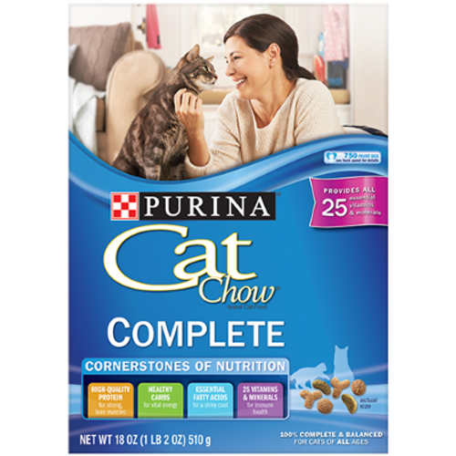 Purina Cat Chow Complete & Balanced Cat Food 510g