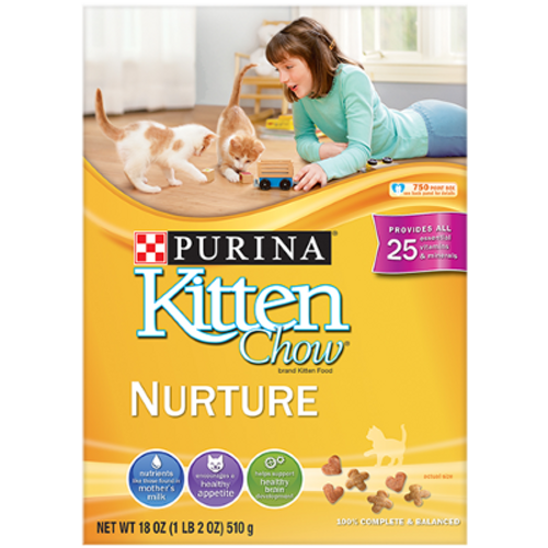 Purina Kitten Chow Nurture Kitten Food 510g