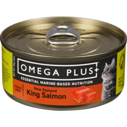 omega plusomega plus wet cat food salmon85g