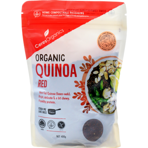 Ceres Organics Organic Red Quinoa 400g