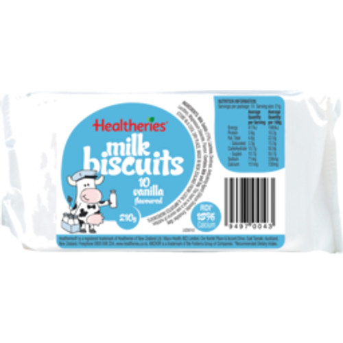 Heatheries Milk Biscuits Vanilla 10 Pack