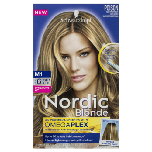 Schwarzkopf Nordic Blonde Hair Streaking Kit M1