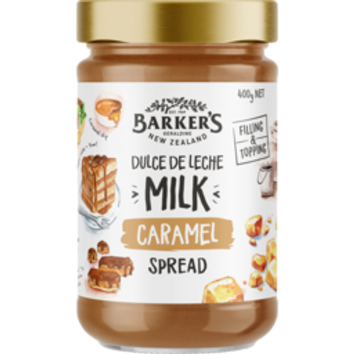 barkers dulce de lechebarkers dulce de leche milk caramel topping 400g