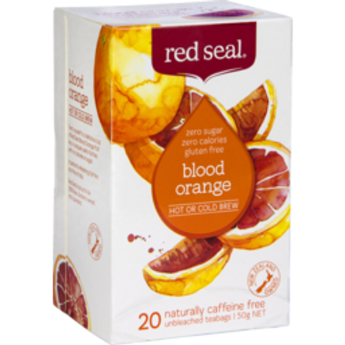red sealred seal fruit tea blood orange hot and cold brew20pack