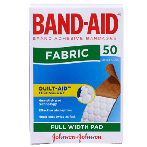 Band-Aid Fabric Flexible Sterile Strips 50PK