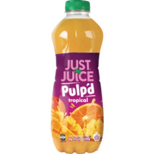 just juicejust juice fruit juice pulp'd tropical1L