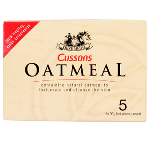 Cussons Prize Medal Oatmeal Soap 5pk