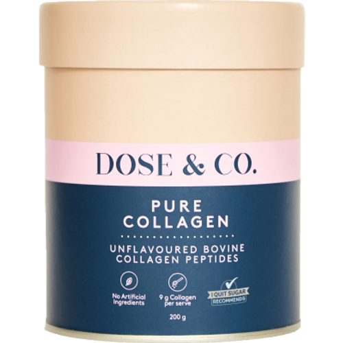 Dose & Co Unflavoured Pure Collagen Peptides 200g