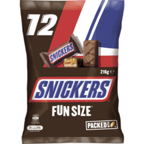 Snickers Chocolate Fun Size 12 Pack 