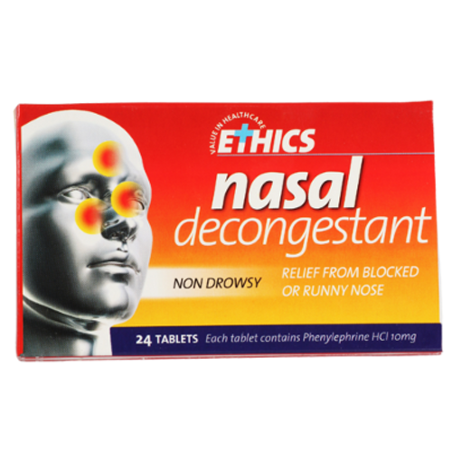 Ethics Nasal Decongestant 24ea