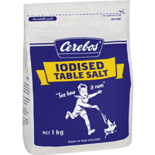 cereboscerebos table salt iodised1kg