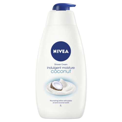 Nivea Indulgent Moisture Coconut Cream Shower Wash 1l