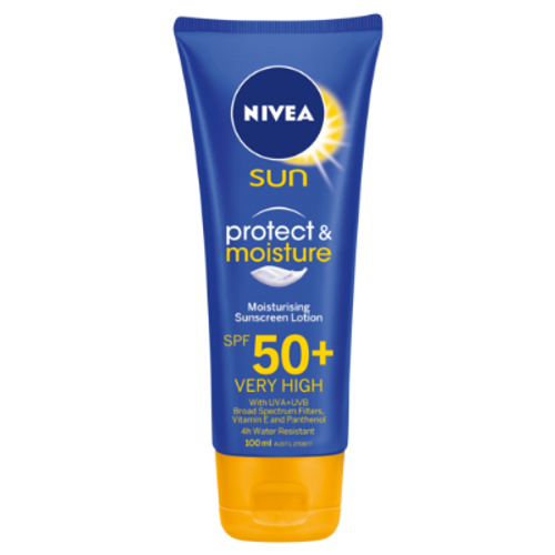 Nivea Sun Protect And Moisture SPF50+ Sunscreen 100ml