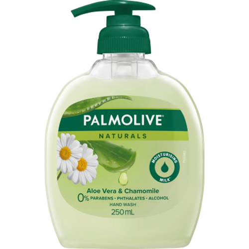 Palmolive Naturals Softening Aloe Vera & Chamomile Liquid Hand Wash Pump 250ml