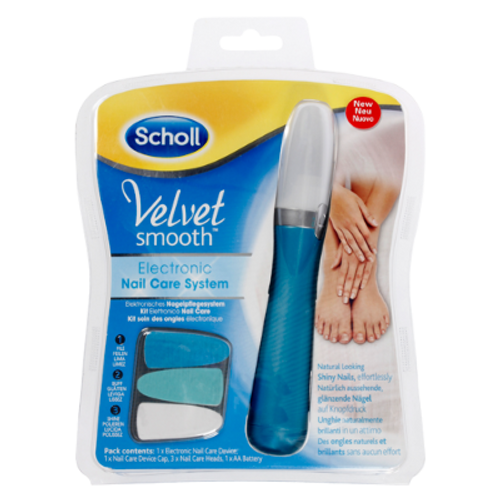 Scholl Velvet Smooth Electronic Nail Care System 1pk