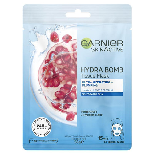 Garnier Hydrabomb Tissue Mask Pomegranate
