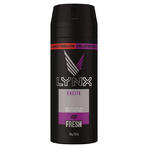 Lynx Bodyspray Excite 165ml