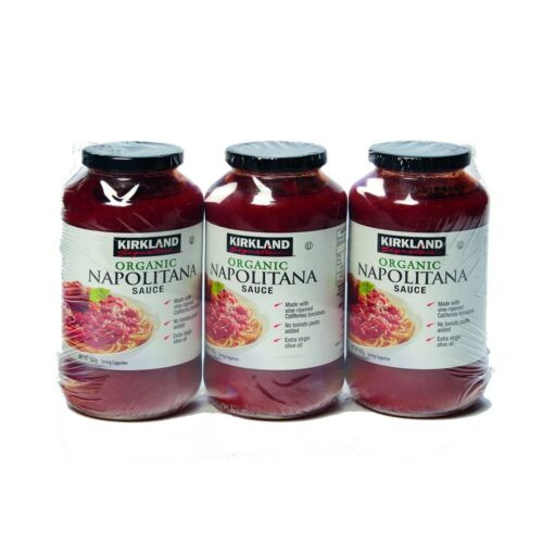 KIRKLAND SIGNATURE ORGANIC NAPOLITANA SAUCE 3X907G