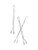 Mae Bobby Pins, 4.5cm, Silver, Set-of-80