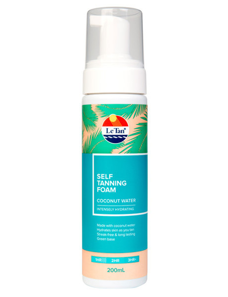 Le Tan Coconut Tanning Mousse, 200ml