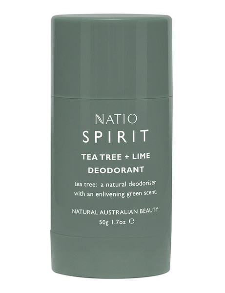 Natio Spirit Tea Tree & Lime Deodorant, 50g