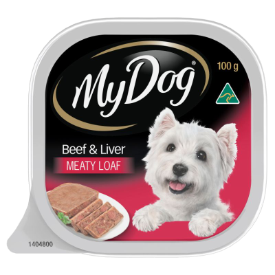 My Dog Beef & Liver Meaty Loaf Wet Dog Food