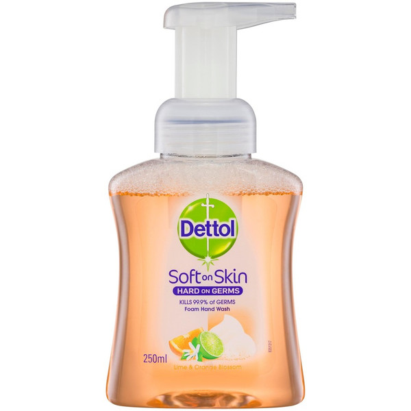 Dettol Foam Hand Wash Lime and Orange Blossom Pump 250ml