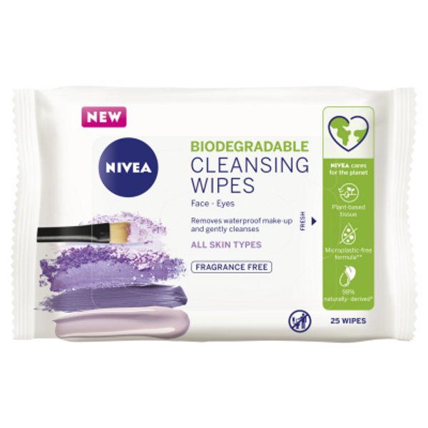 Nivea Biodegradable Cleansing Wipes
