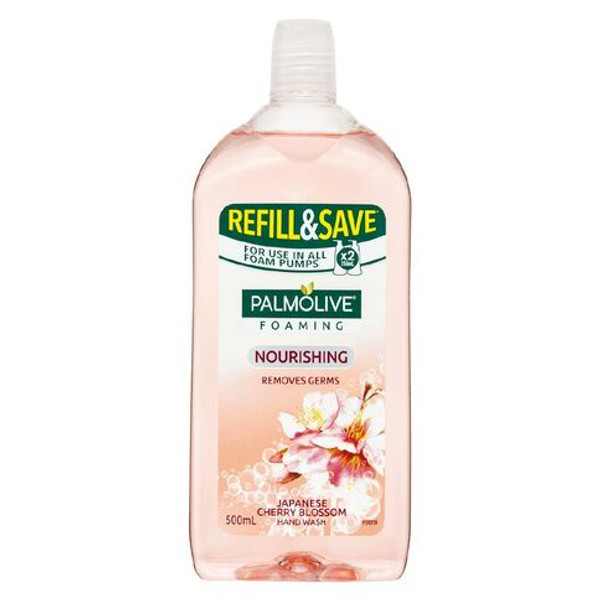 Palmolive Foam Hand Wash Refill 500ml - Japanese Cherry Blossom