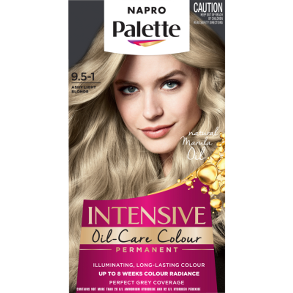 Napro Palette Intensive Ash Light Blonde 9.5-1 Hair Colour 115ml