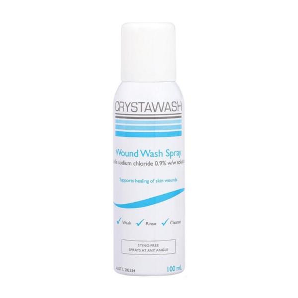 Crystawash Wound Wash Spray 100ml
