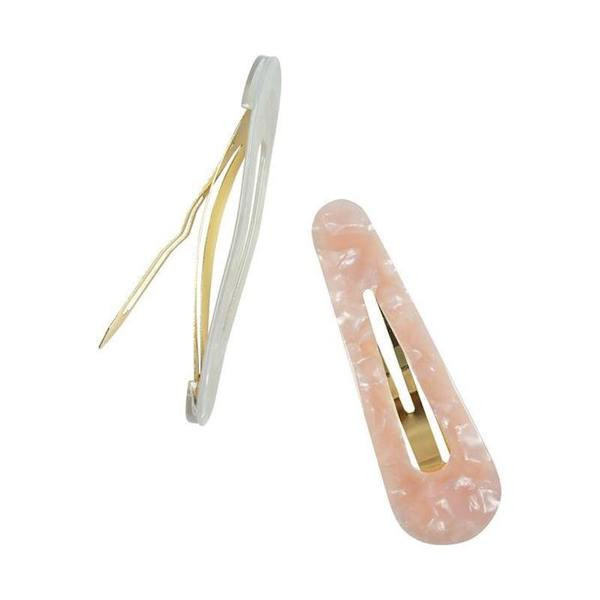 Mae. One Touch Clips X-Large Pearl Finish 2 Pack