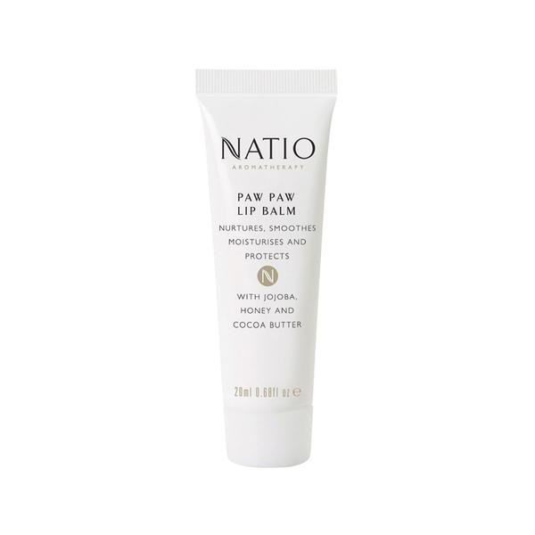 Natio Aromatherapy Paw Paw Lip Balm 20ml