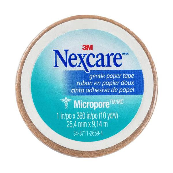 Nexcare Gentle Paper Tape Tan 25.4m x 9.14m