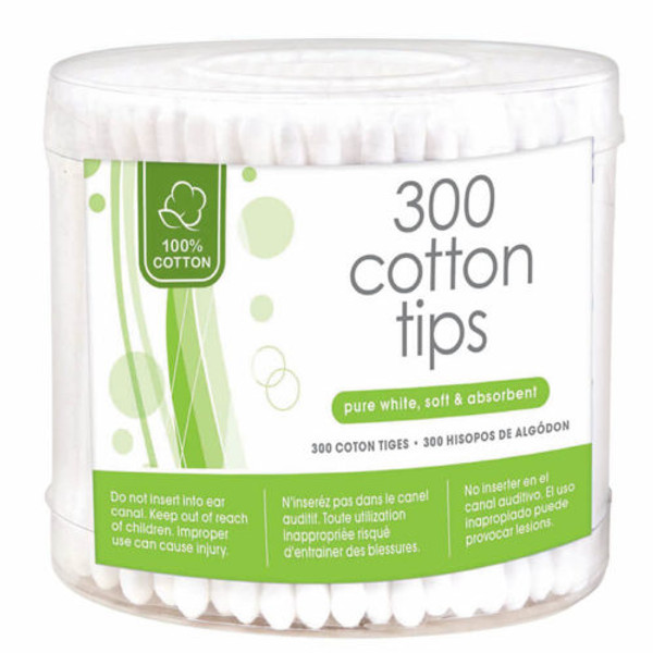 Cotton Tips 300 Pack