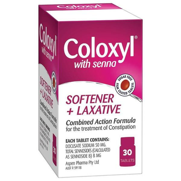 Coloxyl & Senna Tablets 30