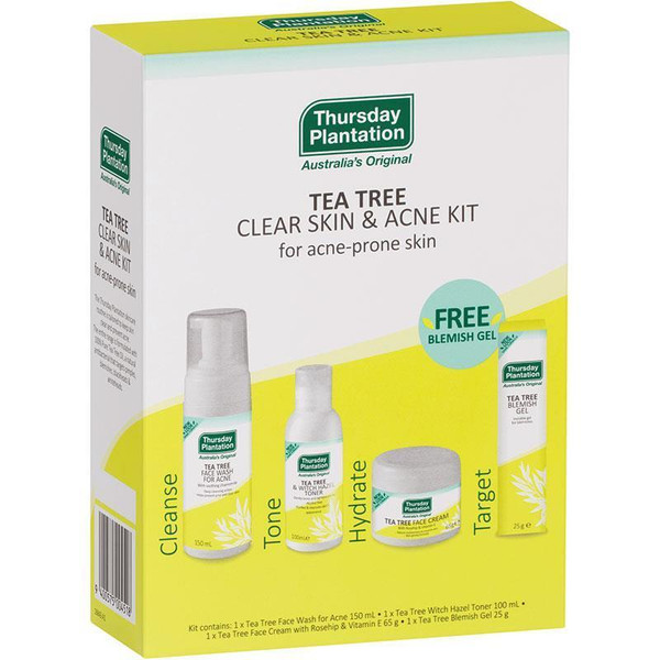 Thursday Plantation Tea Tree Clear Skin And Acne Control Pack