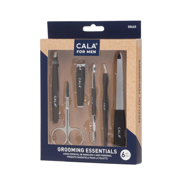 Cala Men Grooming Essentials Set 6pk