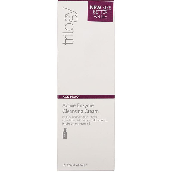 Trilogy Age Proof Active Enzyme Cleansing Cream 200Ml