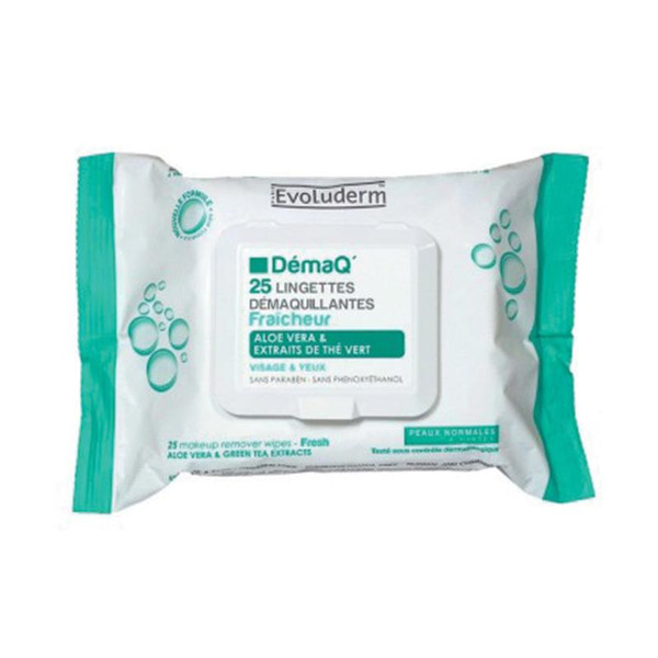 Evoluderm Demaq Fresh Cleansing Wipes 25