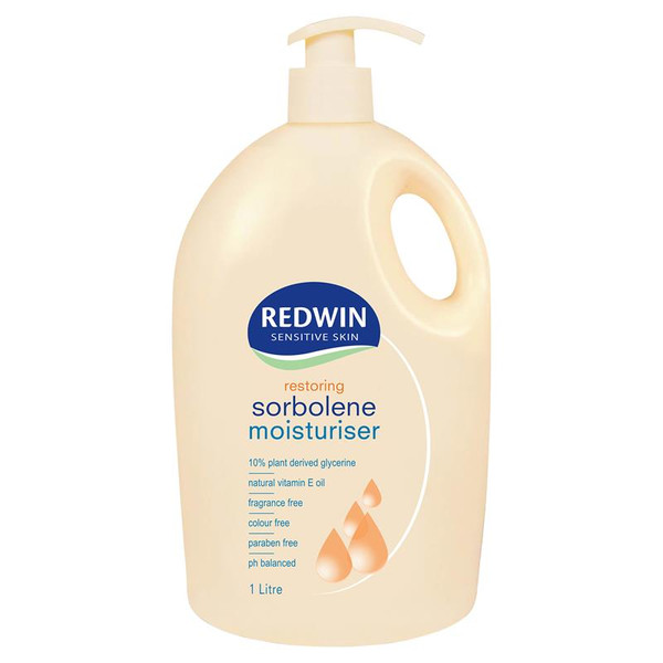 Redwin Sorbolene Moisturiser With Vitamin E 1 Litre