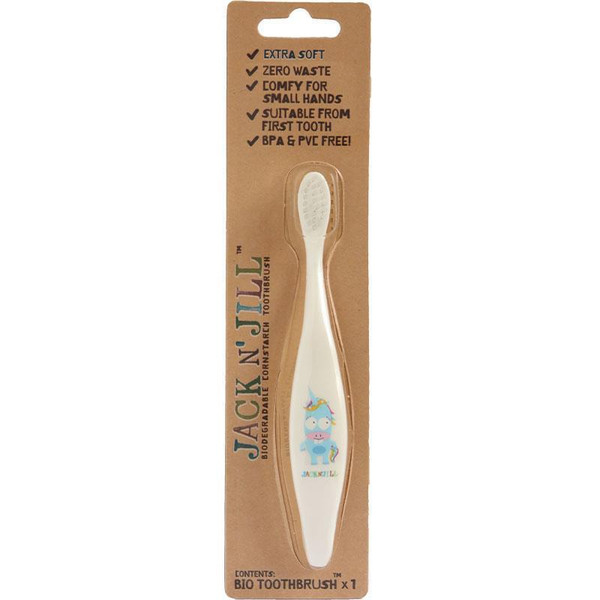 Jack N Jill Bio-Toothbrush Unicorn 1 Pack