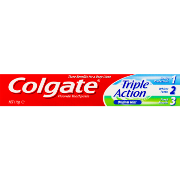 Colgate Triple Action Original Mint Toothpaste